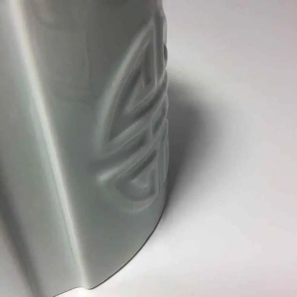 VINTAGE Signed 1980 Shafford Orientale‎ Pale Green Planter Vase Home Decor